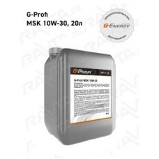 Масло моторное G-Profi MSK 10W-30 полусинтетическое 20л