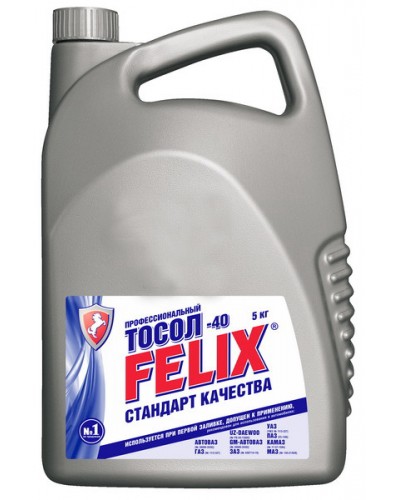 Тосол (-45) FELIX в п/э кан. 5 кг.