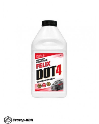 Тормозная жидкость FELIX DOT4, 455 г.